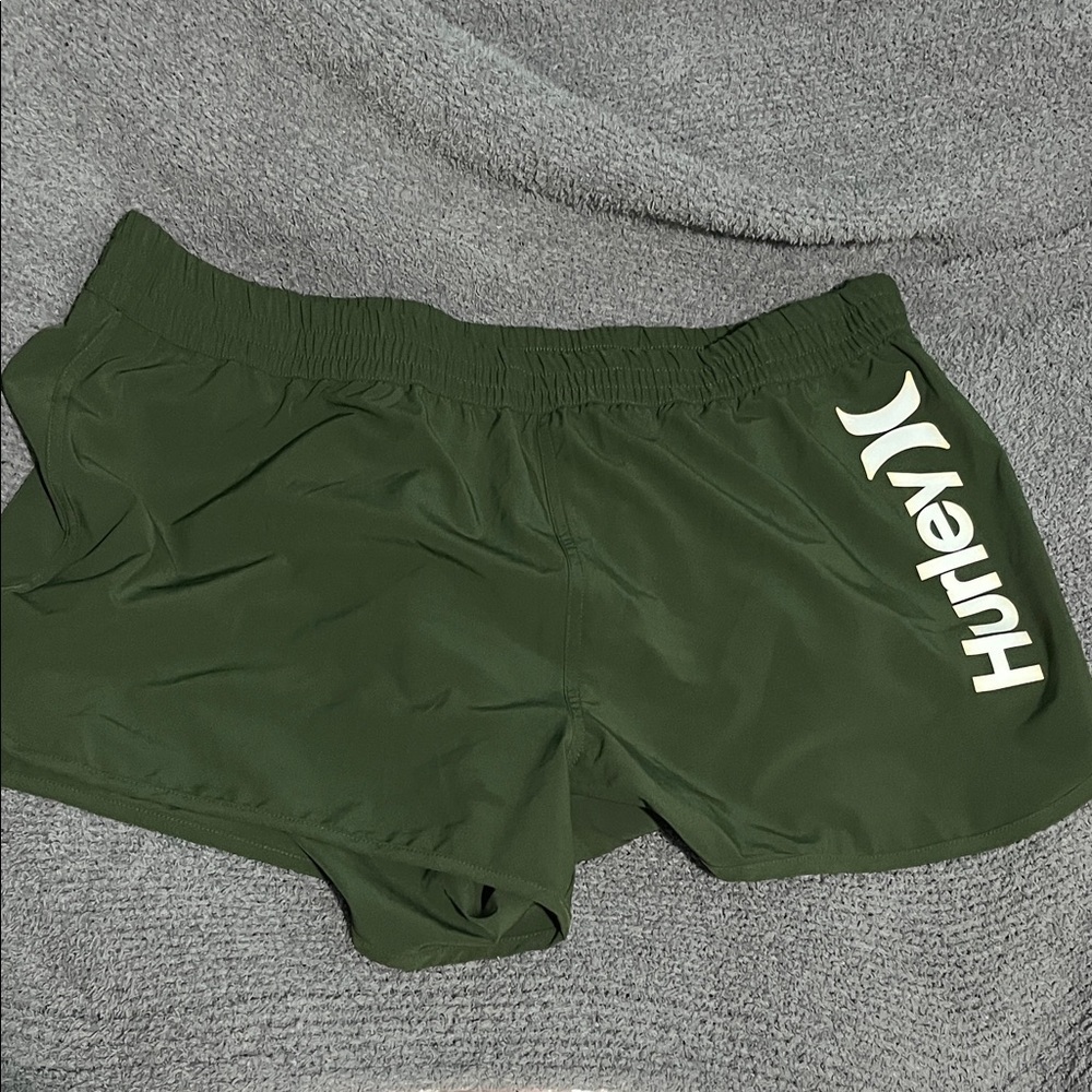 Hurley Green Athletic Shorts